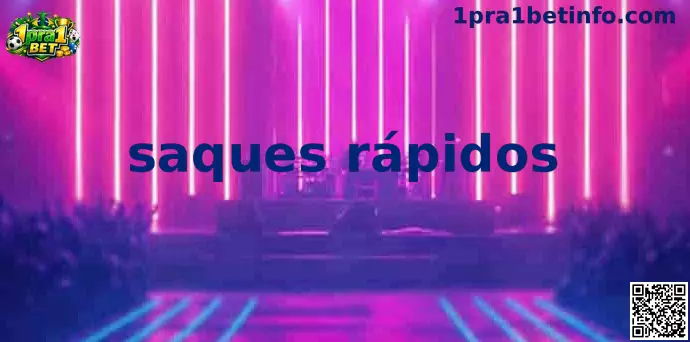 Interface de Saques Rápidos via Pix na plataforma 1pra1 Bet